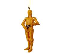 Christmas Inspirations Figurine de Noël 3D Star Wars C-3PO - 9,5 cm - Décoration en résine - Licence officielle - Boule de Noël décorative pour sapin de Noël et idée cadeau