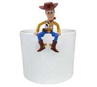 Christmas Inspirations - Vase décoratif en bois en forme de pendentif avec figurine Woody de Toy Story - Vase Disney Polyresin de 10 cm - Idéal à suspendre - Idée cadeau pour les fans - Pour balcon et