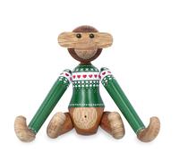 Christmas Jumper Singe 2025 mini figurine en bois vert Kay Bojesen - 5709513398035