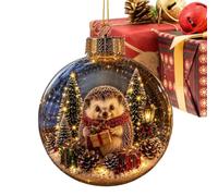 Christmas Ornaments 2D Acrylic - Animal Design Hangable Decorations Tree | Christmas Tree Ornament for Winter Holiday Party Home Outdoor | Garden Patio Wall Christmas Ornaments 2D Acrylic Animal