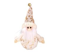 Christmas Plush Decor - LED Snowman Santa Soft Toy Table Ornament Light | Holiday Figurine - Plush Polyester Decoration | Festive Night Lamp | Christmas Display For Desk Mantel Window