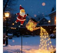 Christmas Solar Kettle Lights,Bouilloire Solaire Lumineuse De Noël