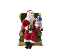 Villeroy & Boch Père Noël dans son fauteuil Multicolore 10 x 10 x 15 cm