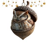 Christmas Tree Acrylic Ornaments - Hangable 2D Flat | Christmas Acrylic Animal Motif Ornament, For Wall Living Room Windowsill Garden Shoulder Bag