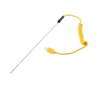 Chroavel Sonde de température de type K 500 mm de long pour fours | 500 mm extra long, résistant à la chaleur, pour fours profonds, standard industriel, robuste