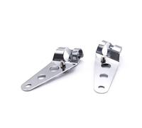 Chrome 35mm-43mm Lampe De Sauna Universelle Moto, Pinces De Montage, Support De Phare Avant, Electrolux 28mm-36mm Et 35mm-43mm ""Nipseyteko