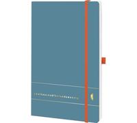 Chronoplan 50455 Agenda 2025 (agenda A5 (135 x 210 mm) avec couverture souple, semainier, 1 semaine sur 2 pages, avec passant pour stylo, bande de signalisation, fermeture élastique) Elementary