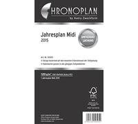 Chronoplan Calendrier annuel pour 2015 Midi