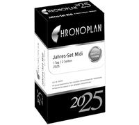 Chronoplan kalendarium Set Année 2015, 1 pièce, blanc Midi (mit Tagesplan)