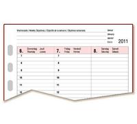 Chronoplan Recharge planning hebdomadaire 2012 A5 (Import Allemagne)