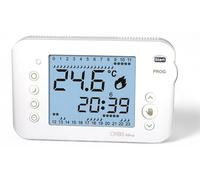 Chronothermostat électronique numérique à programmation quotidienne et hebdomadaire Mirus - Blanc