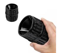 CHSEROK Ebavureur Cuivre 2-en-1, Portable Outils à Ebavurer, 0-40 mm Interne et Externe Universel D'ébavureur pour Tuyaux Noir, pour L'installation et La Réparation de Tuyaux