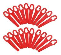 Chuancheng Lot de 20 lames de rechange en plastique pour tondeuse à gazon Sovereign