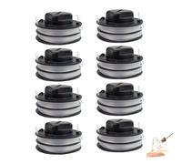 Chuancheng Lot de 8 bobines de fil de débroussailleuse C3-2 pour Stihl FSA 57 FSA 56 FSA 50 FSE 52, pré-enroulées pour remplacer les bobines de fil de débroussailleuse 4009 710 4305