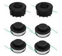 Chuancheng Lot de têtes et bobines de rechange C2-2 pour débroussailleuse Stihl C2-2 FSA 56, 2 têtes de débroussailleuse, 4 bobines, numéro de pièce 4008 710 2103