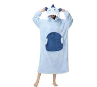 chuangminghangqi Couverture à Capuche Surdimensionnée Sweat Plaid Unisex avec Grande Poche TV Plaids Couvertures Une Taille pour Tout Le Monde Cadeau Hiver cocooning