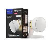 Chuango Capteur Multifonction DML-100, 4 en 1, Wi-FI, thermomètre, hygromètre, capteur de lumière, détecteur de Mouvement avec veilleuse, Compatible avec Alexa, Google et Add to Siri, Blanc Compact