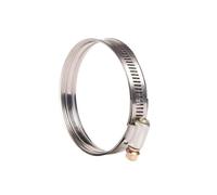 ChuFort Collier de serrage en acier inoxydable, 19mm-140mm, avec doublure, Clip de fixation de tuyau réglable(63-80MM(5pcs))