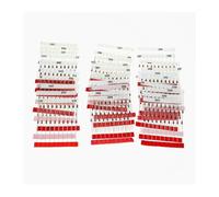ChuFort Kit d'assortiment de diodes Zener 30 valeurs 1/2 W 2 V-39 V for l'électronique(100pcs 3V6)
