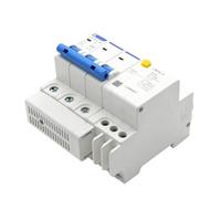 CHULKJFX Disjoncteur Miniature Domestique DZ47LE-63, Interrupteur à air 3P avec Protection Contre Les fuites, Interrupteur Principal triphasé(10)