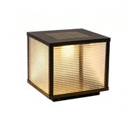 CHUNGYANG Lampadaire Solaire Étanche Pour Jardin, Colonne Extérieure