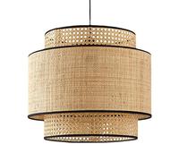 CHUNGYANG Luminaire en Bambou Et Rotin Lumières Pendantes De Décor, Lustre en Osier De Bambou Abat-Jour Suspendu Au Plafond pour Luminaire À Panier pour Salon Hôtel Salle À Manger Décor