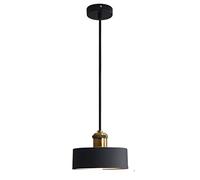 CHUNGYANG Personnalité Orange Luminaire Lampe Suspendue Au Design Minimaliste Nordique Lustre De Base E26 Moderne De Luxe Léger Suspension Abat-jour Art En Fer pour Îlot De Cuisine, Chambre, Hall, Sal