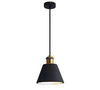 CHUNGYANG Personnalité Orange Luminaire Lampe Suspendue Au Design Minimaliste Nordique Lustre De Base E26 Moderne De Luxe Léger Suspension Abat-jour Art En Fer pour Îlot De Cuisine, Chambre, Hall, Sal