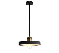 CHUNGYANG Personnalité Orange Luminaire Lampe Suspendue Au Design Minimaliste Nordique Lustre De Base E26 Moderne De Luxe Léger Suspension Abat-jour Art En Fer pour Îlot De Cuisine, Chambre, Hall, Sal