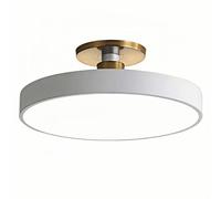 CHUNGYANG Plafonniers LED, Plafonnier Rond Macaron Nordique, Plafonniers Encastrés En Métal Coloré Pour Chambre À Coucher, Éclairage De Plafond Plat Créatif Pour Balcon Et Couloir, Pour Salon Et Burea