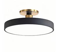 CHUNGYANG Plafonniers LED, Plafonnier Rond Macaron Nordique, Plafonniers Encastrés En Métal Coloré Pour Chambre À Coucher, Éclairage De Plafond Plat Créatif Pour Balcon Et Couloir, Pour Salon Et Burea