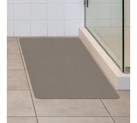 CHUNRONG Tapis Diatomite Salle de Bain 50 x 94 cm Fort Pouvoir Absorbant Tapis de Douche Antidérapant Décoratif Lavabl pour La Salle de Bain, Douche, Baignoire Ou comme, Brun