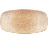 CHURCHILL Raku Garnet Orange Assiette plate, longueur : 298 mm
