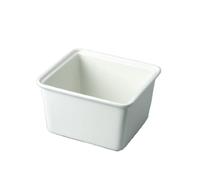 Churchill Super vitrifiée Ca950 Counter-serve Cocotte rectangulaire, Blanc (lot de 4)