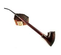 Churchwarden Pipe longue à la mode pour fumer le tabac "Lord" Wizard Collection de pipes en bois de poirier 33 cm / 13" Conçu pour les fumeurs de pipe