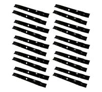 Chuuparts 138971 532138971 Lot de 20 lames de 53,3 cm compatibles avec tondeuses Husqvarna LTH2042 YTH130 YTH135 LTH1342 LTH1542 LTH1742 LT140 LT16542 LT18542 Compatible avec Craftsman Tondeuses