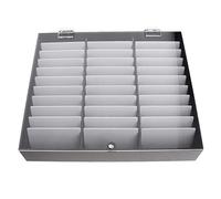 ChuYiElegance Présentoir Ongles Coffret Fausse Capsule Boîte de Rangement Présentoir Ongles Acrylique Surface Lisse Nettoyage Adapté Salon Rangement Accessoires,