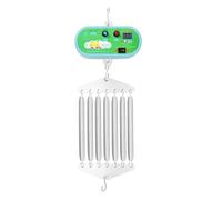 Chynalys Berceau électrique à ressort pour bébé - 20 kg - Contrôleur de vitesse de 1 à 10 niveaux - Armature à ressort - Fonction minuterie