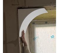 CHZFFD Kits D'arches Circulaires Personnalisables, Kit D'arche Arrondie pour Porte, Panneau Décoratif Mural en Plaques De Plâtre, Lambris en Arc pour Toute Ouverture/Angle(2 pcs,12x12x12cm)