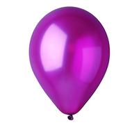Ciao - Pack 100 balloons pearly in natural latex Premium Quality G120 (Ø 33cm / 13"), red bordeaux pearl