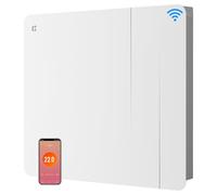 CIARRA Radiateur Inertie Céramique, Film 1000W WiFi Chauffage Fixé Programmable LCD Thermostat CBHTD10A-W