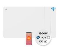 CIARRA Radiateur Inertie Céramique, Film 1500W WiFi Chauffage Fixé Programmable LCD Thermostat CBHTD15A-W