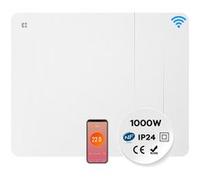 CIARRA Radiateur Inertie Céramique, Film 1000W WiFi Chauffage Fixé Programmable LCD Thermostat CBHTD10A-W