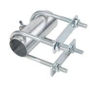 Cidegoo Lot de 2 supports de serrage pour parasol de terrasse, balustrade, support réglable pour piscine, barbecue, plage, balcon