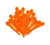 Cidegoo Lot de 20 lames de débroussailleuse en plastique de rechange pour Gardena 9823 9825 9820 9821 - Accessoires de pelouse en gros