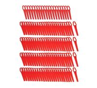 Cidegoo Lot de 60 à 120 lames de débroussailleuse en plastique pour débroussailleuse électrique sans fil Outil de remplacement Jardin