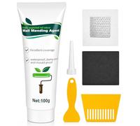 Cieex Enduit Rebouchage Mural Blanc Prêt à l'Emploi avec Patch - 100g | Imperméable, Séchage Rapide, Pour Murs et Plaques de Plâtre, Répare Rayures, Trous, Fissures, Graffitis