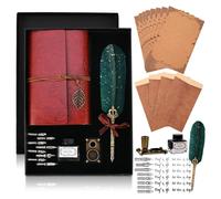 Cieex Vintage Plume calligraphie Set Bronze Ink Dip Pen