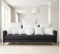 Cieffepi Home Collections Art. SOUL - Âme/rembourrage pour coussin d'ameublement en ouate douce hypoallergénique Décorations d'intérieur (100 x 100 cm / 1300 g)