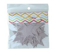Ciel de lit étoiles Pendentif Décoration pour enfants Rideau dôme Décoration à suspendre pour chambre de bébé Argent Élégant et populaire